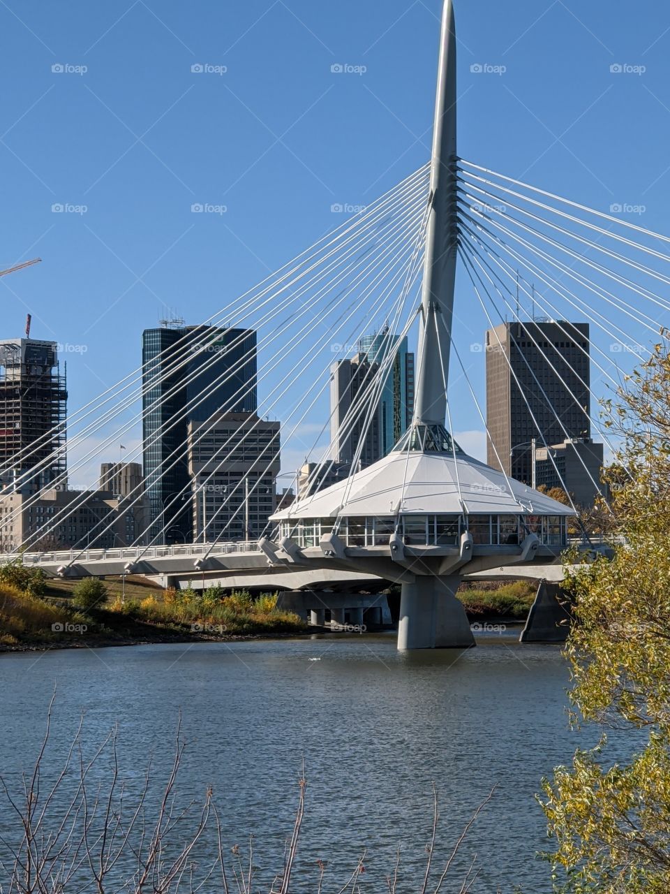 Esplanade Riel Podestrian Bridge