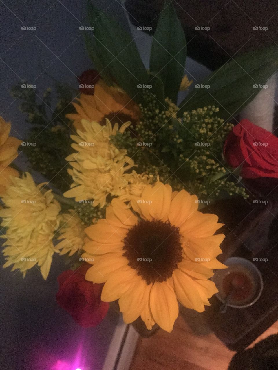 You light up my day in a bright cheerful way 