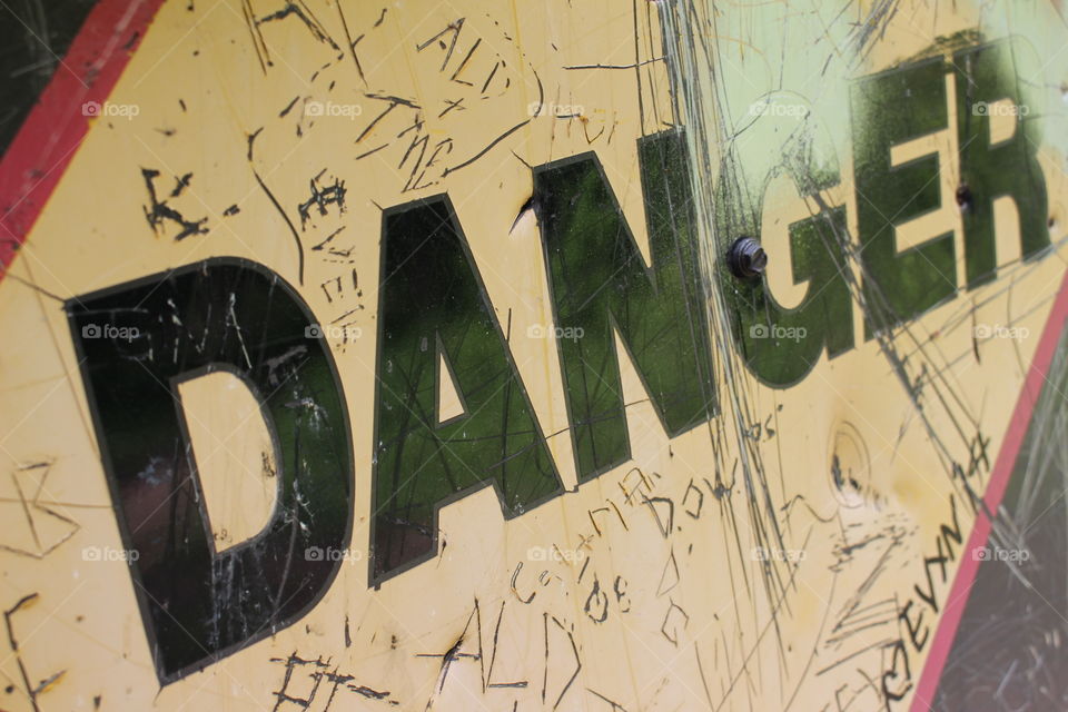 Danger sign