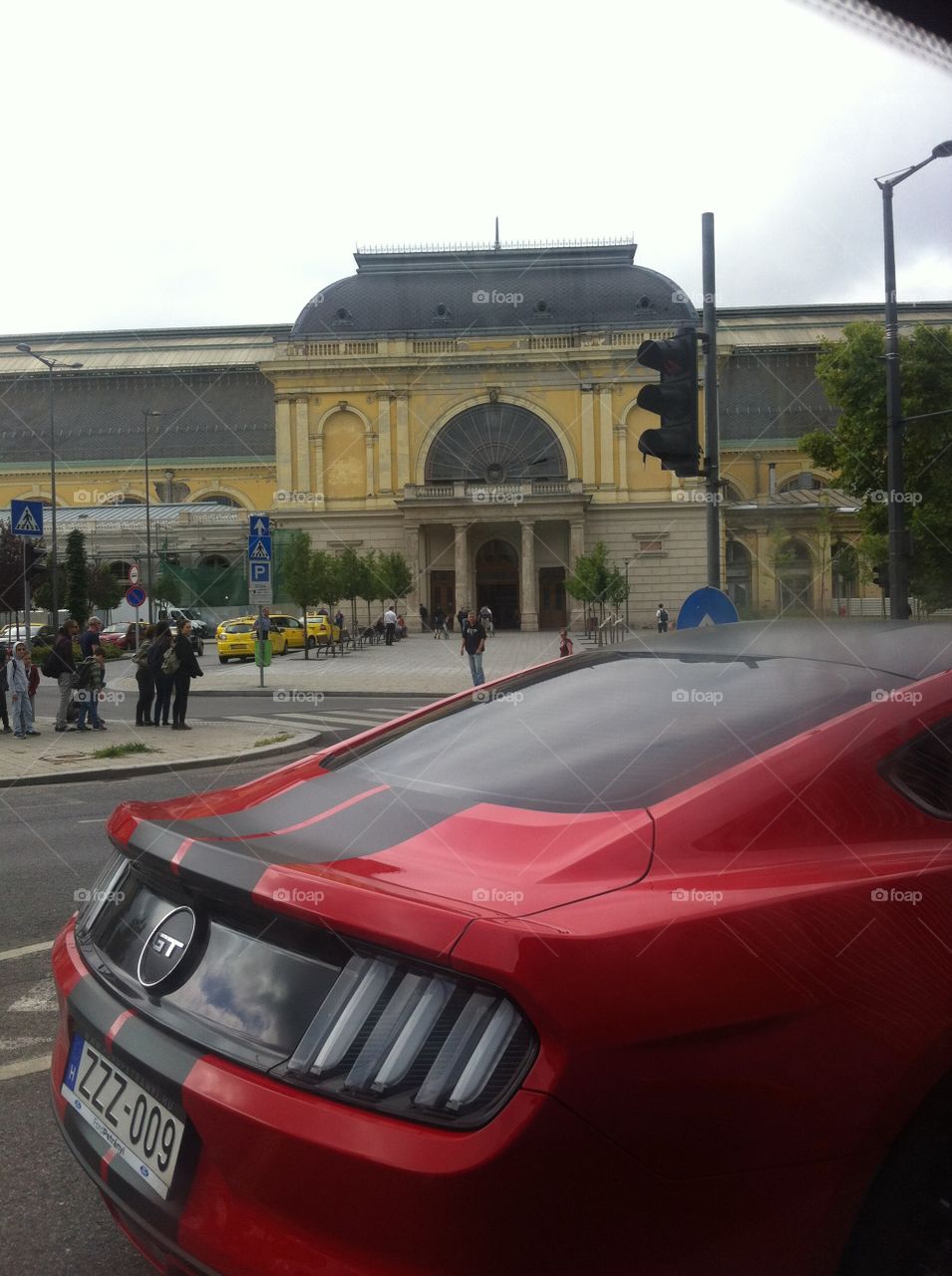 Ford Mustang GT in Budapest