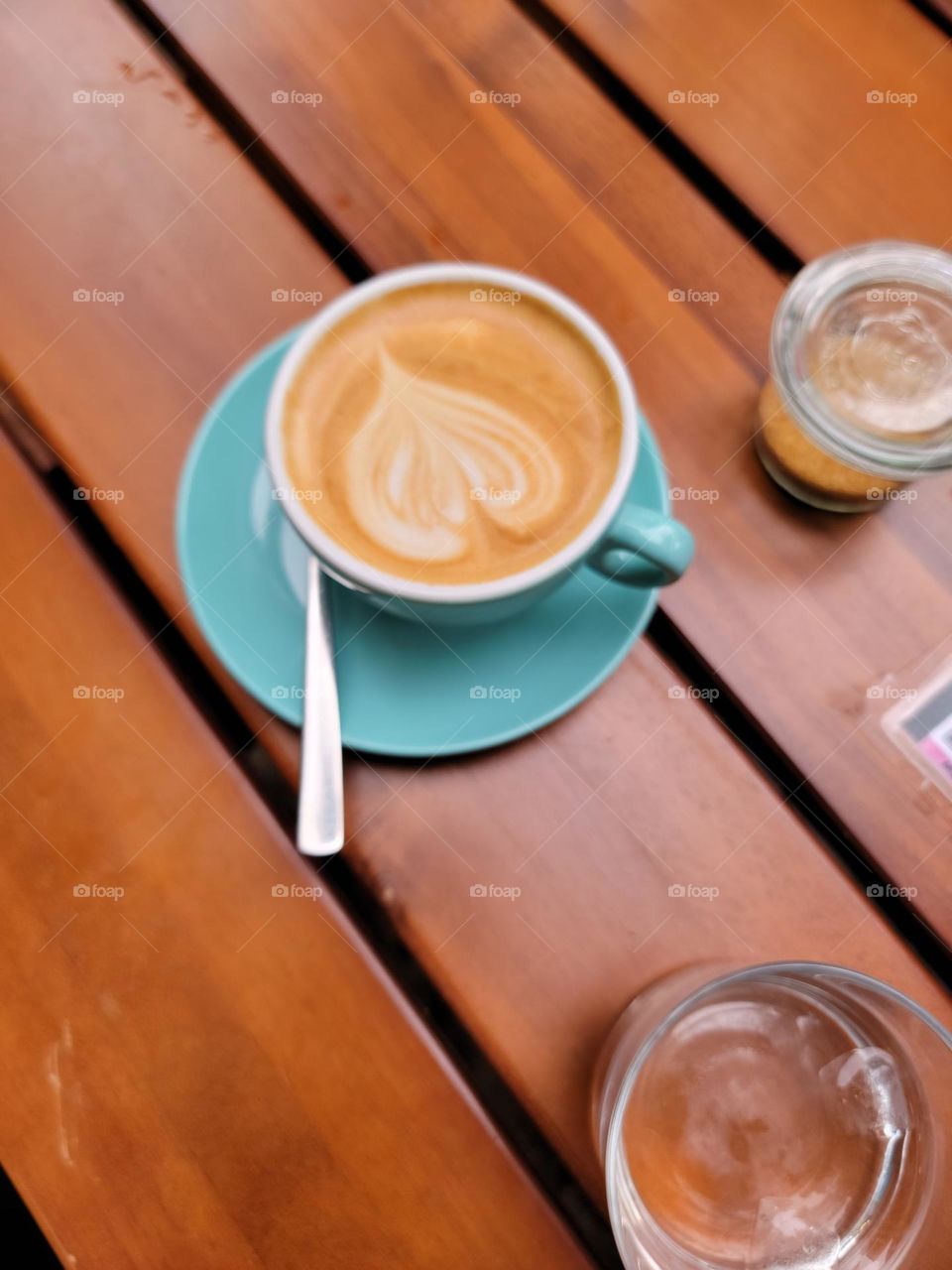 Cafe with heart, Berlin Germany made delicious drinks of all kinds, this will wake you up.