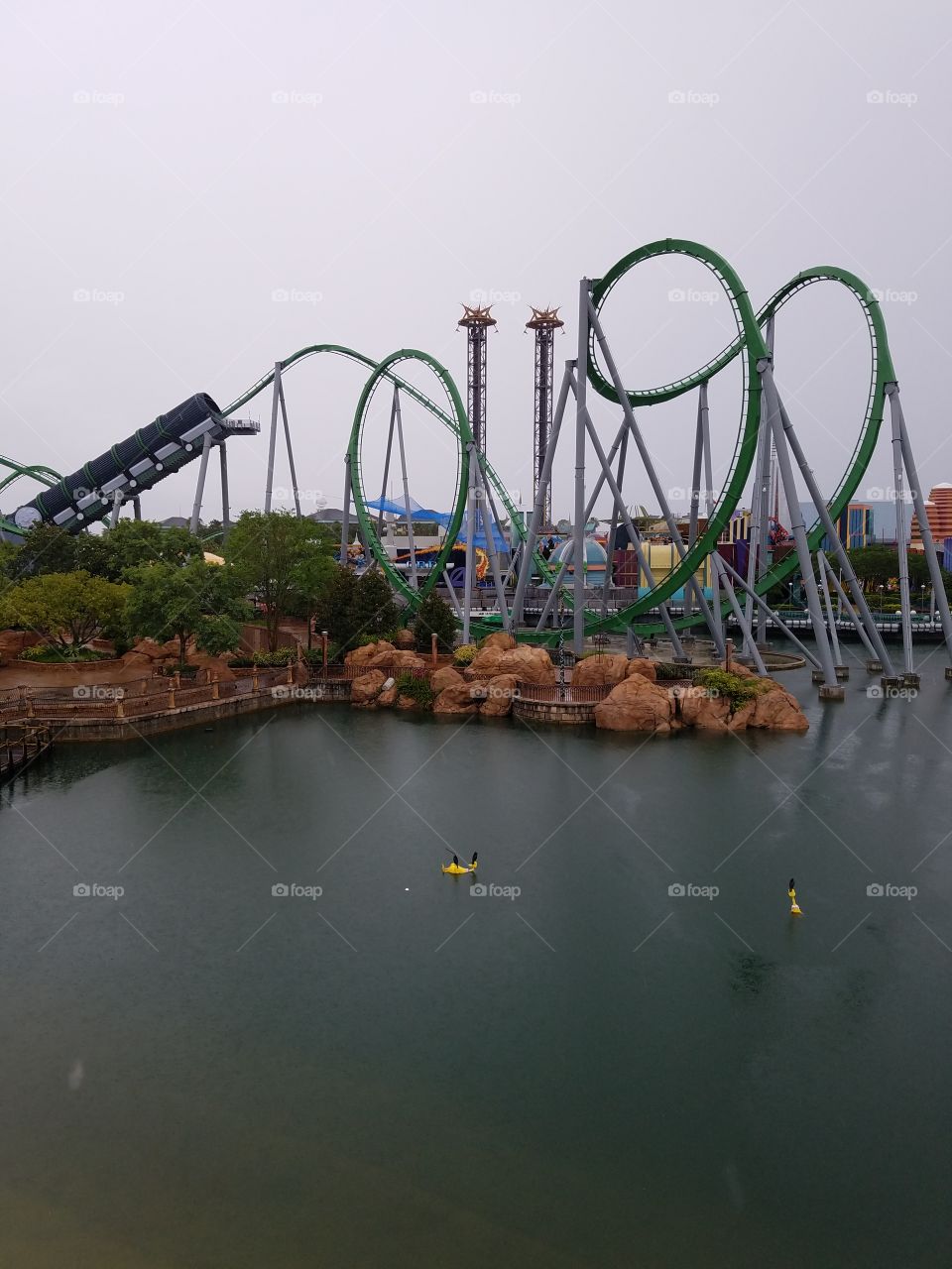 Hulk coaster