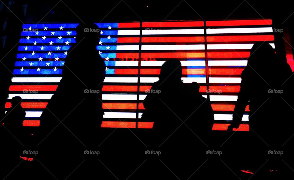 EUA Flag. United States flags 