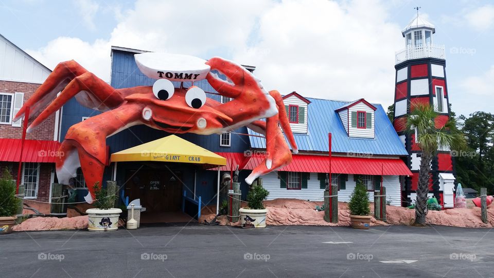 Crabby restaurant in North Carolina 