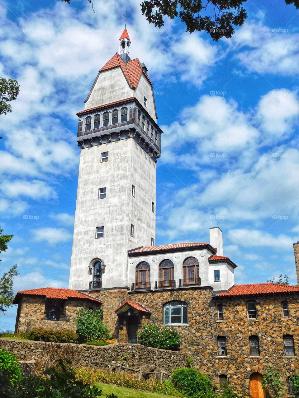 Heublein Tower atop Talcot Mountain 