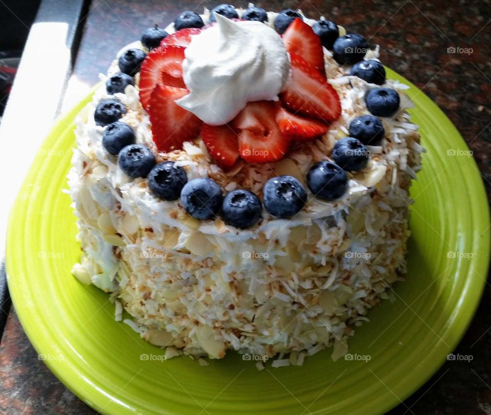 watermelon cake