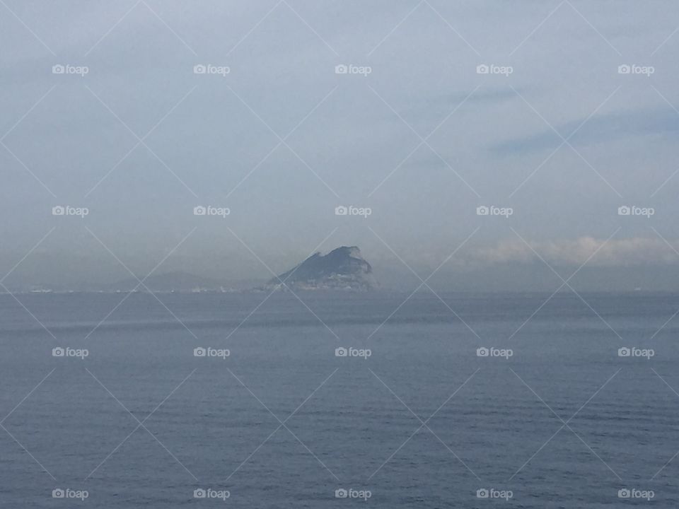 Rock of Gibraltar. 