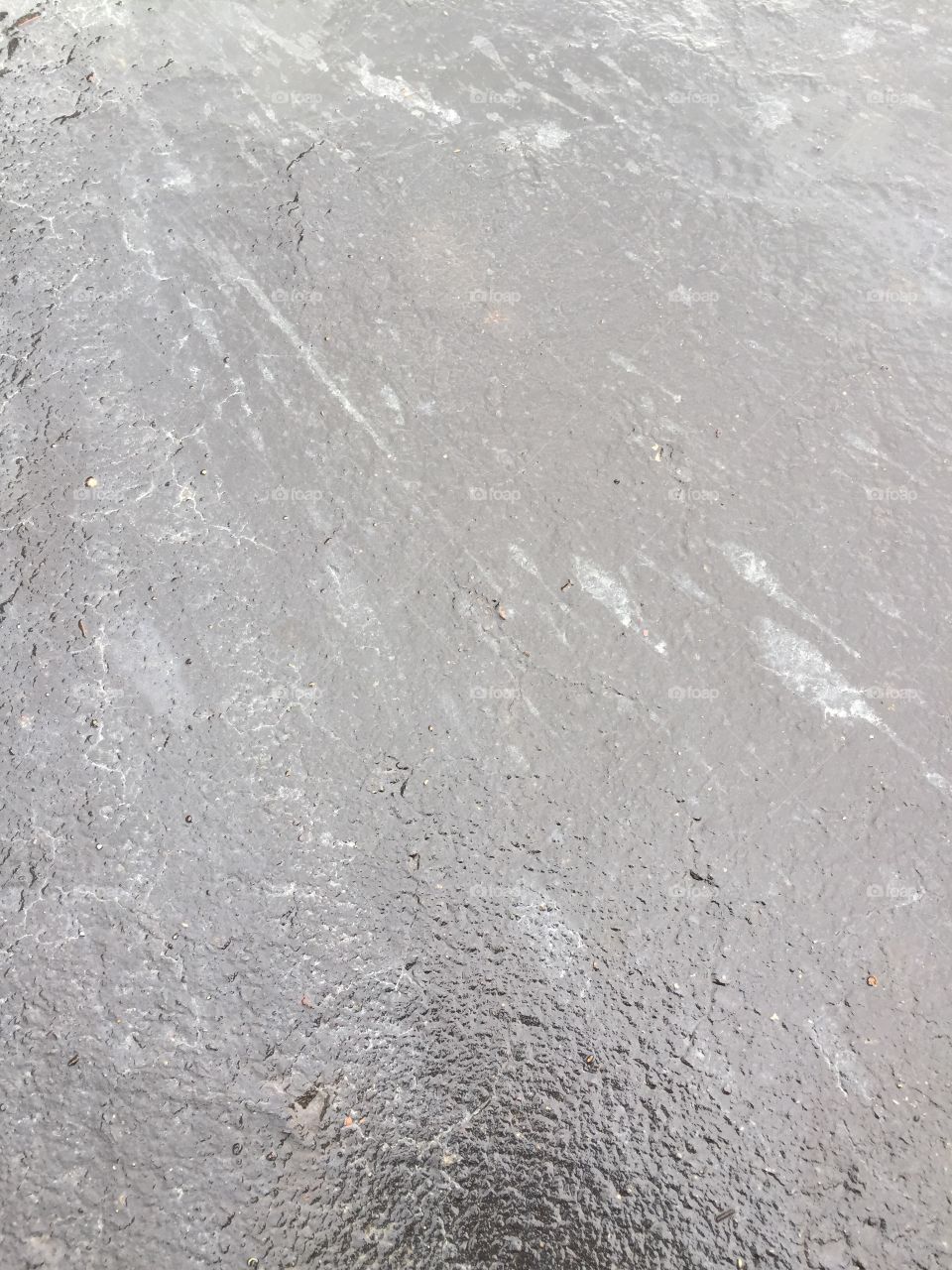 Grease water pavement