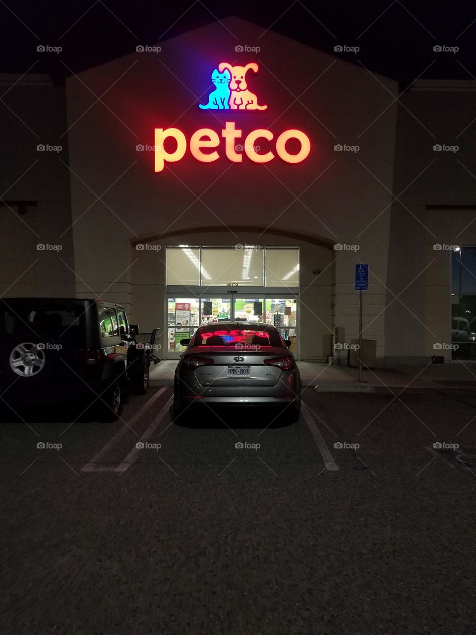 Petco at Night