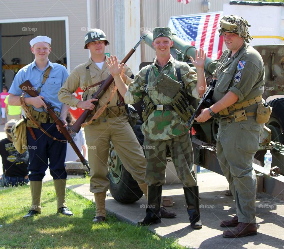 WWII parade that my Living History regiment participated in.