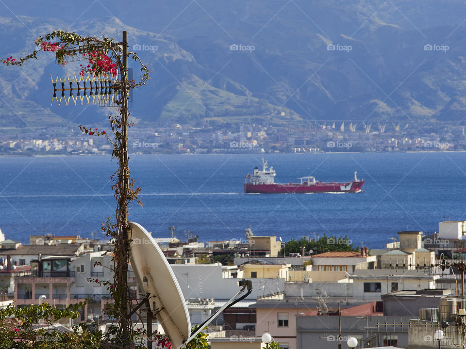 my unusual view of messina