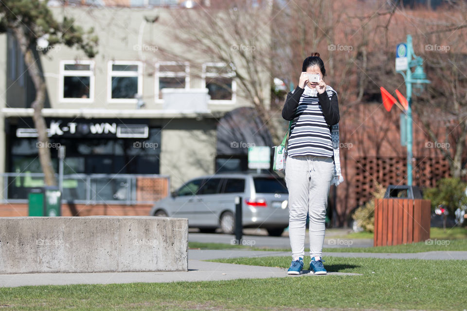 Girl in the park 