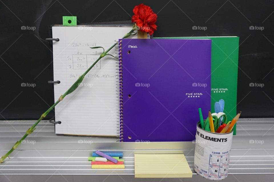 Flex on the blackboard