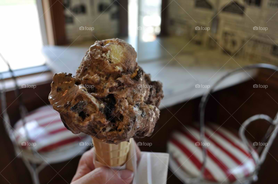 sweet chocolate dessert ice cream by micheled312