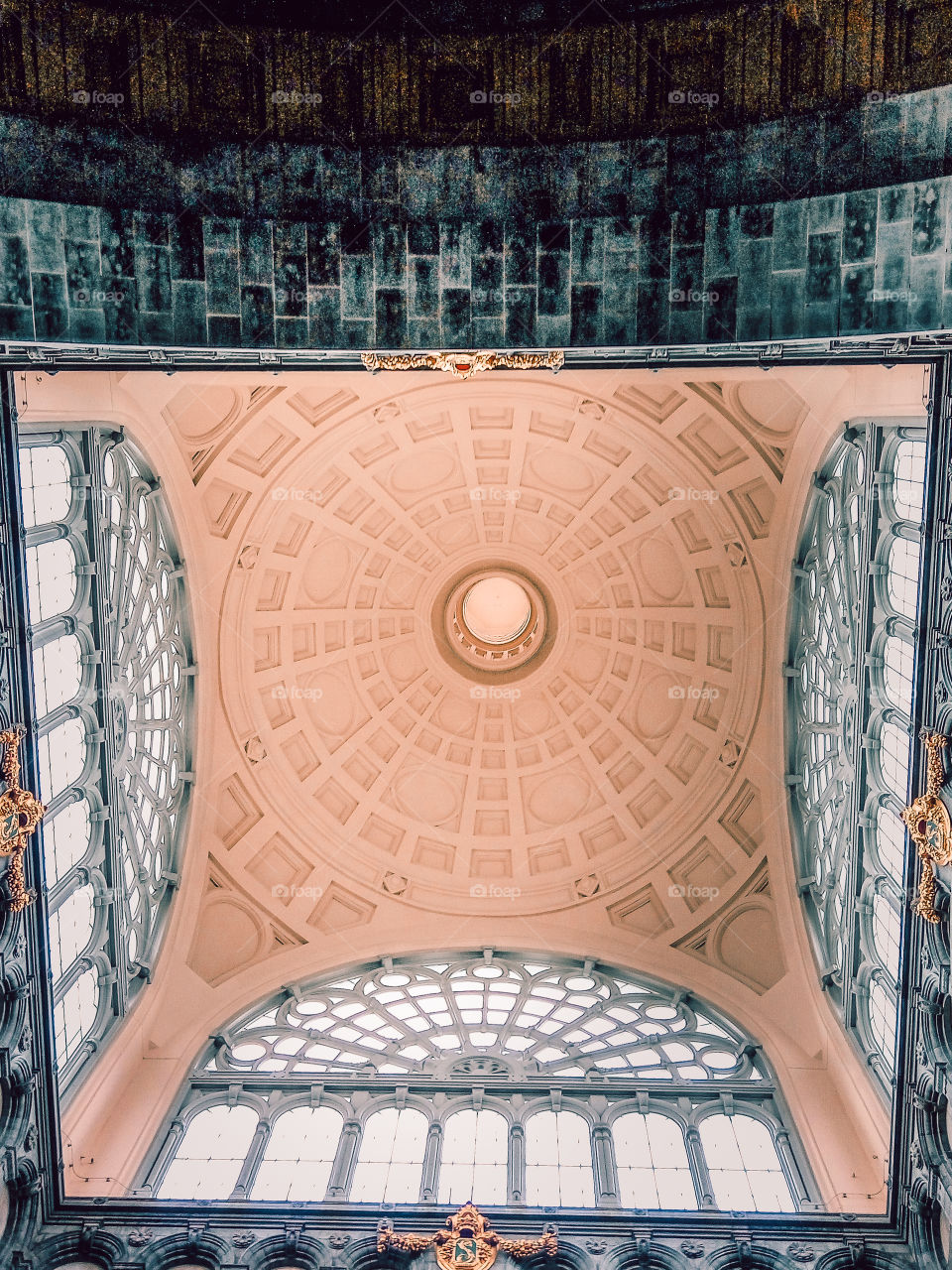 ceiling at the central bus station, Antwerpen