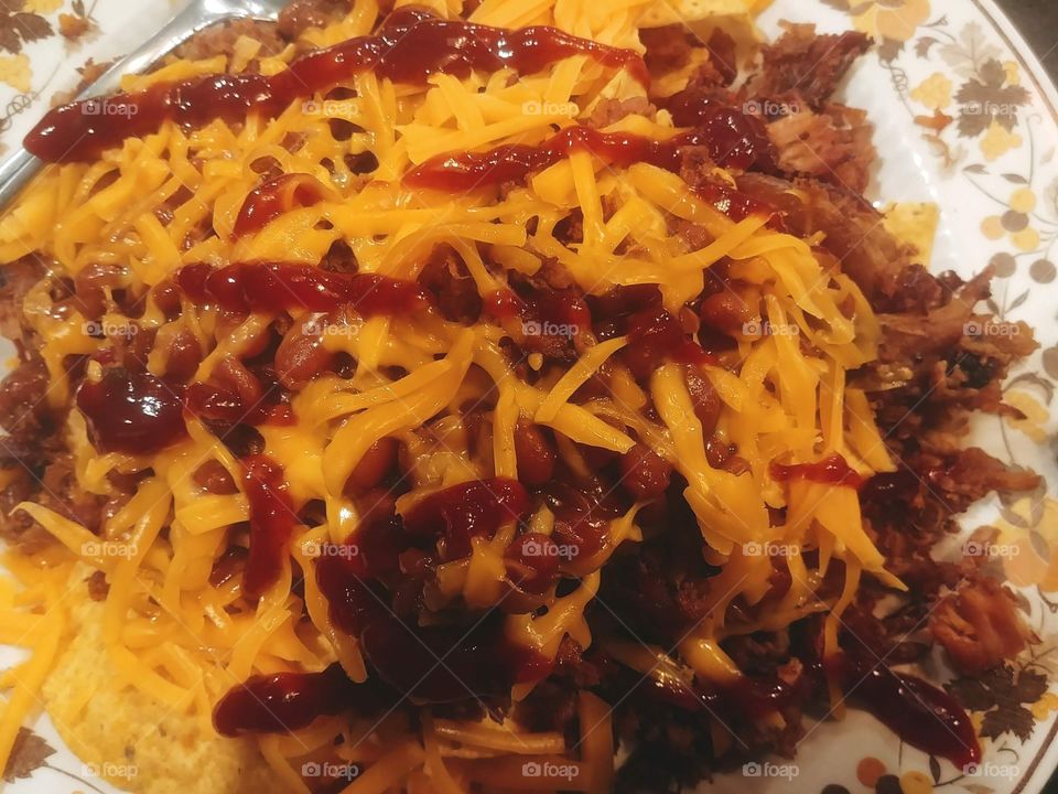 pulled pork nachos