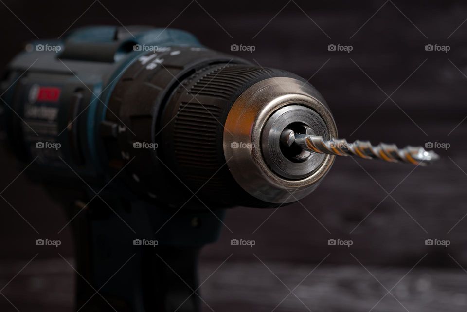 Drill tool close shot