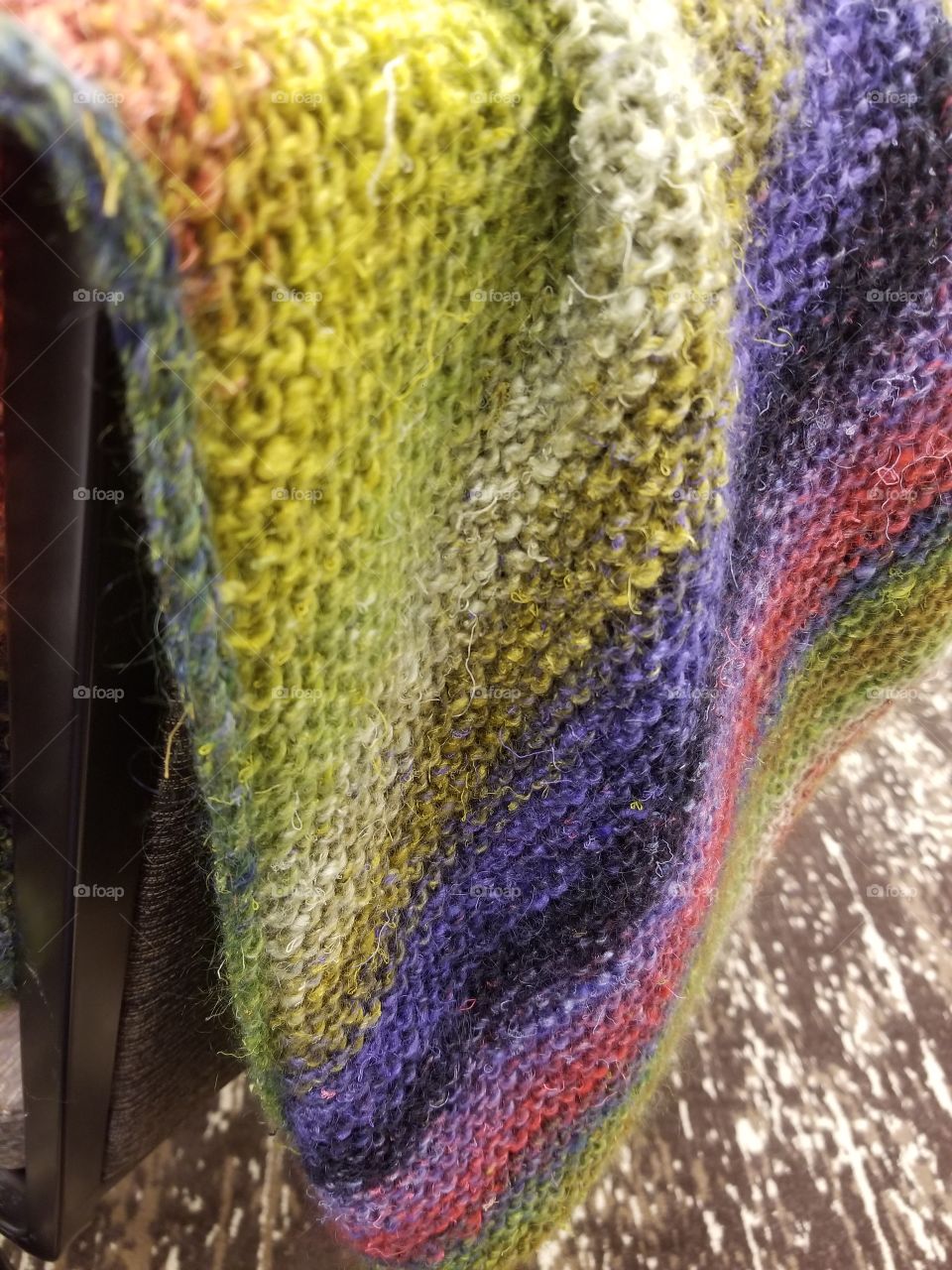 Draped Knit Fabric