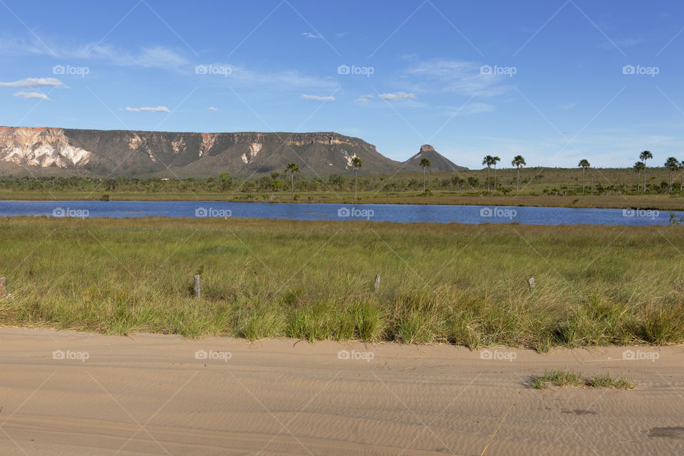 Nature of Brazil - Jalapao State Park in Mateiros Tocantins Brazil.