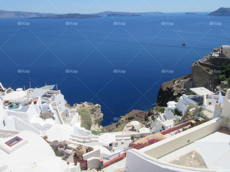 Santorini view 