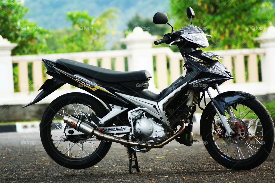 Modifikasi Spoiler Jupiter Mx