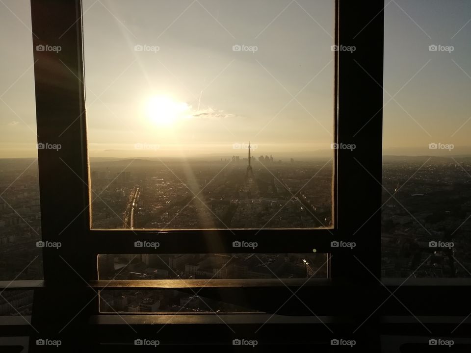 Paris vue de haut