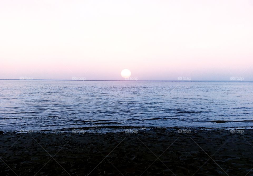 #sunset #seaside #sea #travel