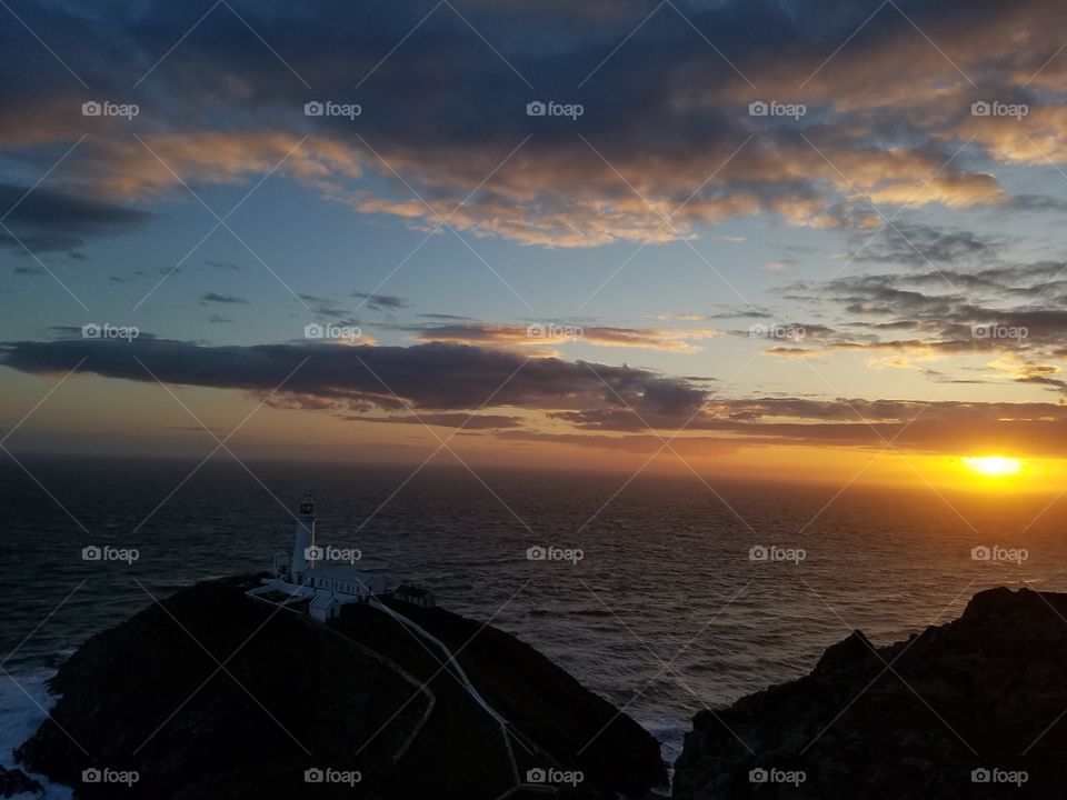 Southstack at Sunset