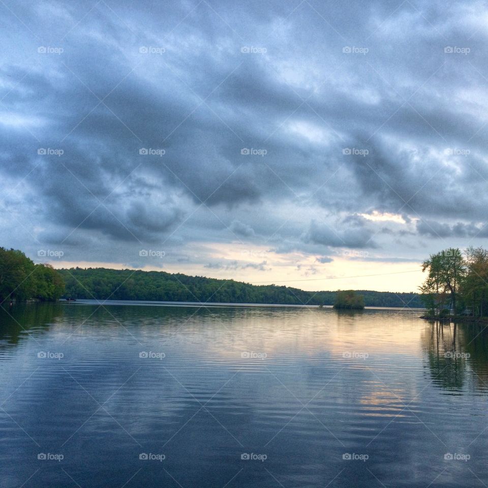 Storm clouds