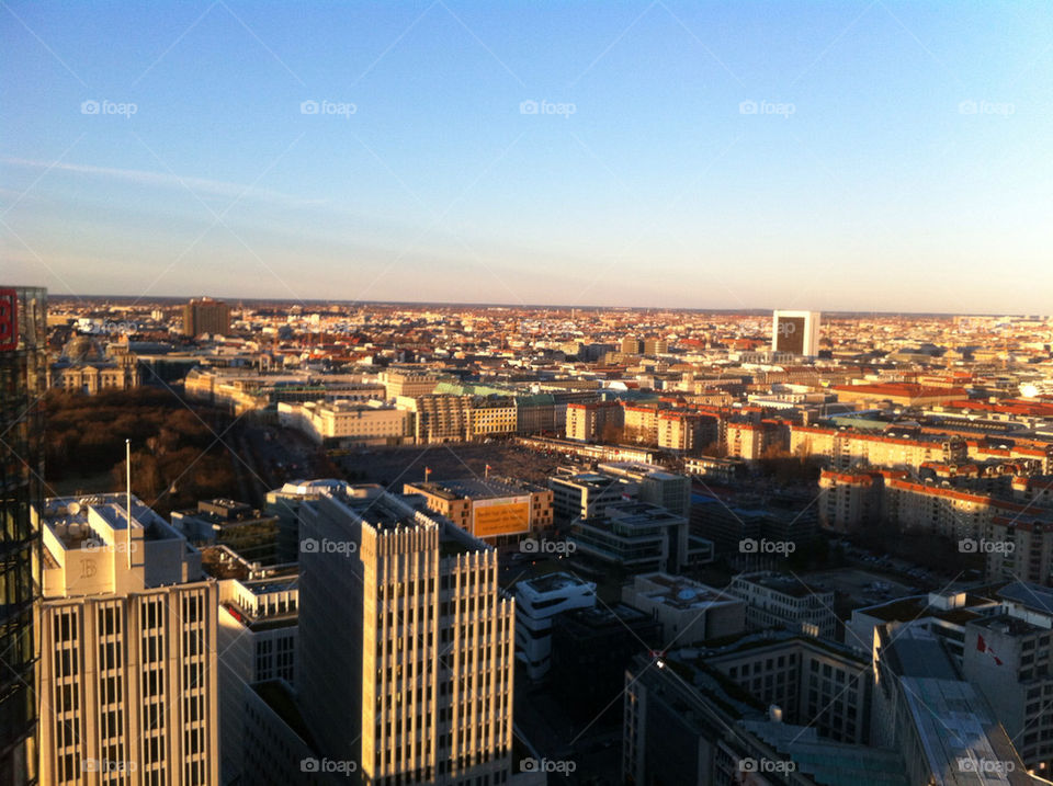 skyline berlin by martinator