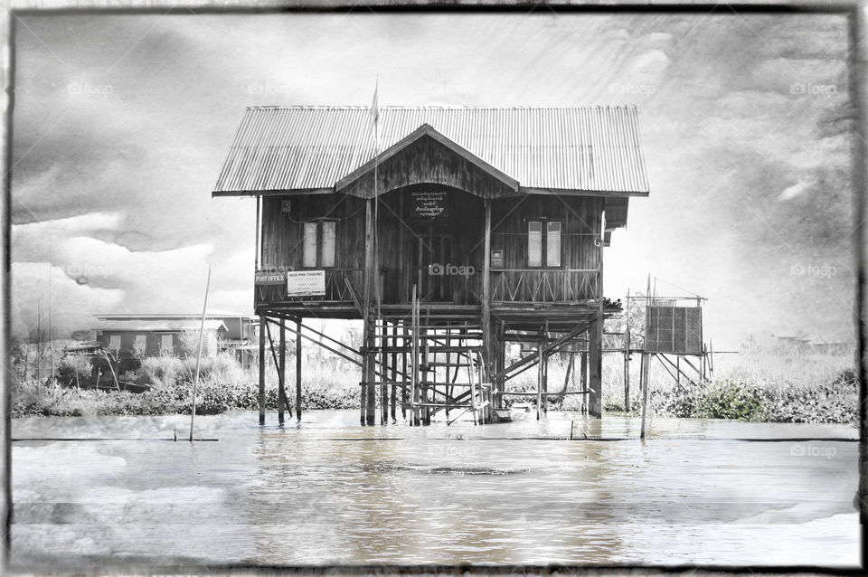 Post office. Inle lake, Myanmar