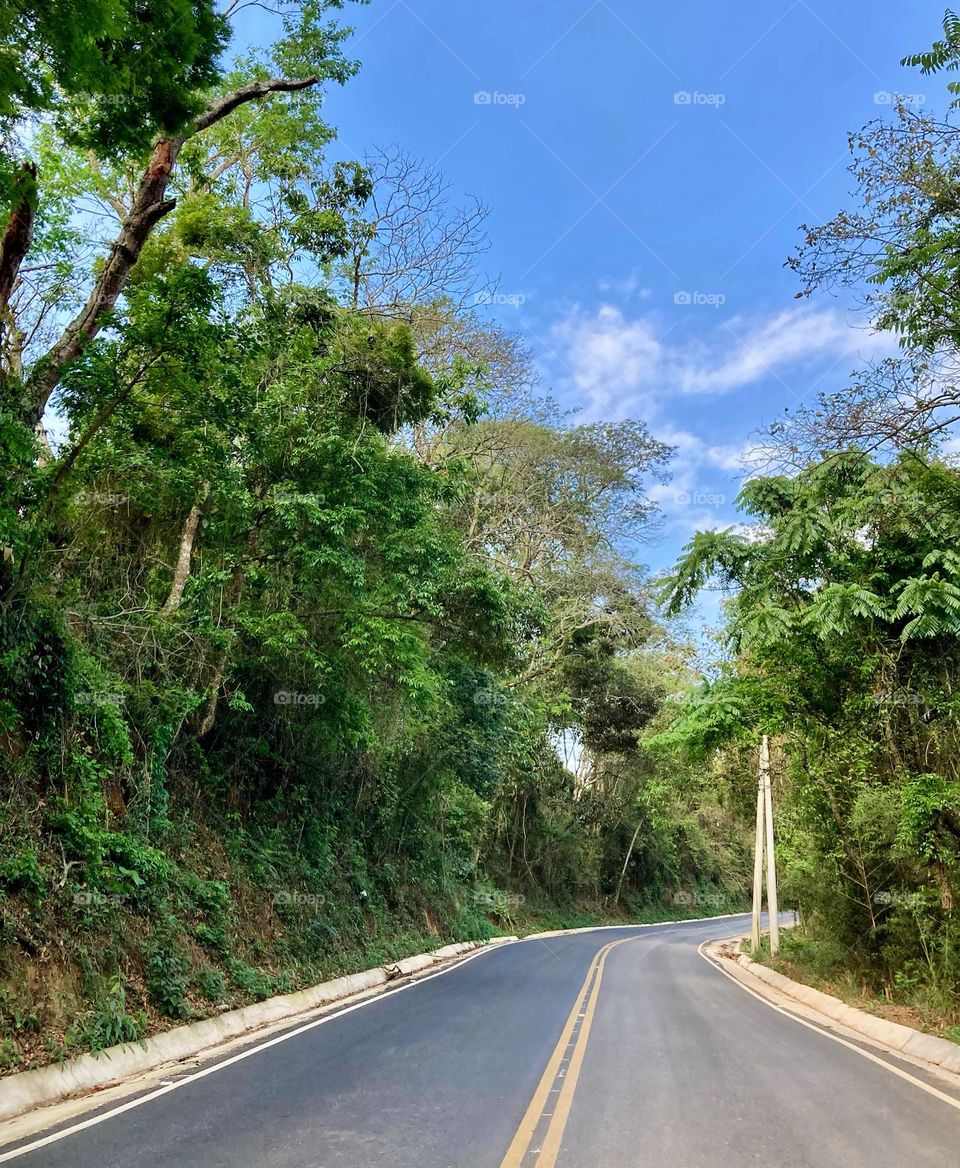 Sempre que passo aqui em Jarinu, fico admirando a natureza tão bonita e respirando o ar puro. 

O verde e o azul formam a perfeita combinação!
