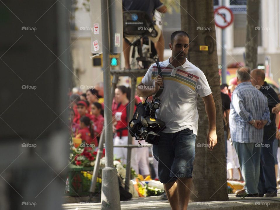 Periodista a la caza