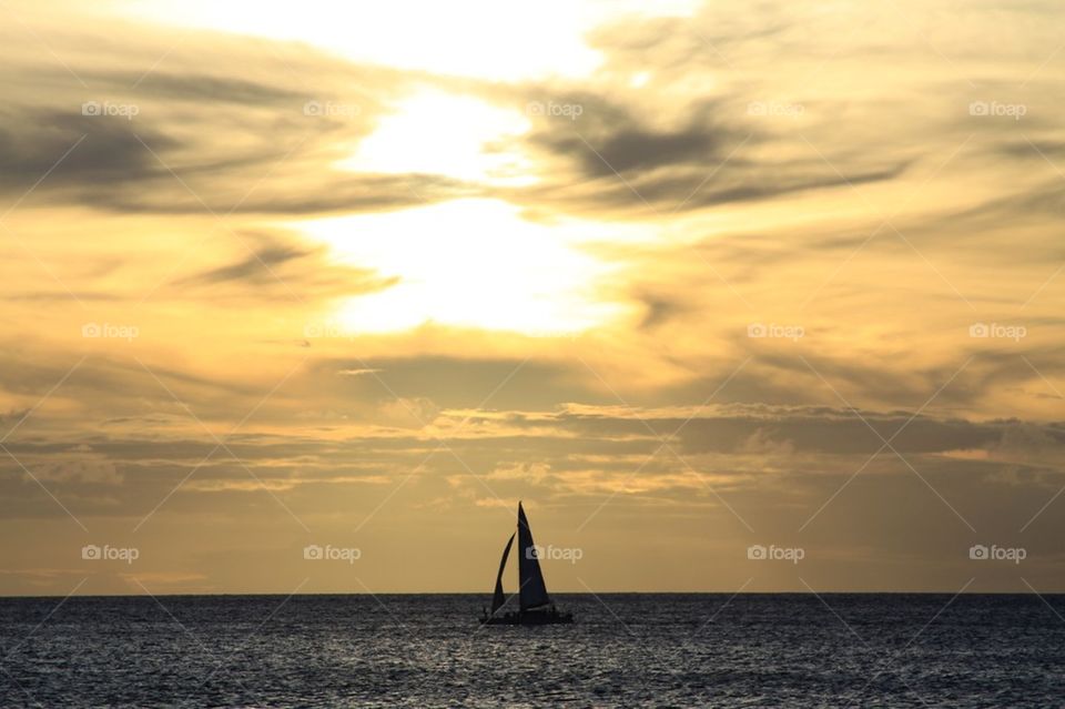 Sailboat Sunset
