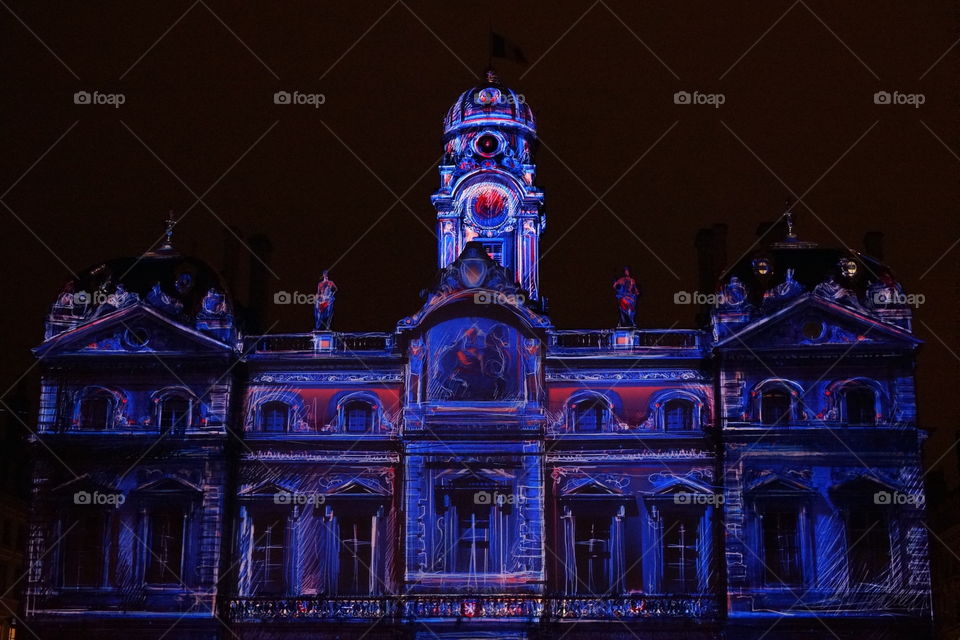 Lyon fête des Lumières 2014