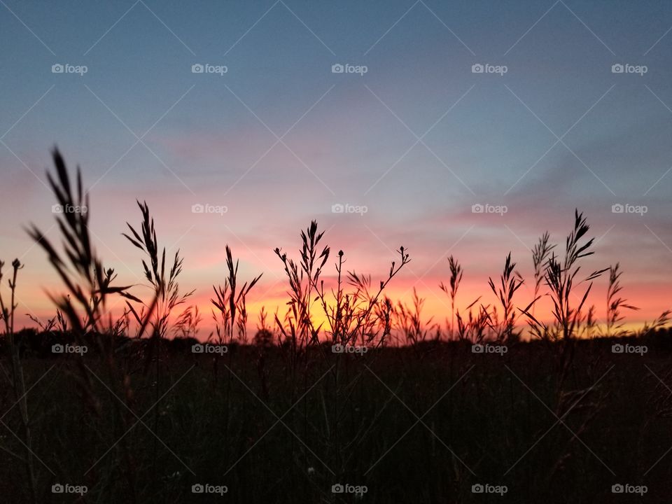 Airport Summer Sunset