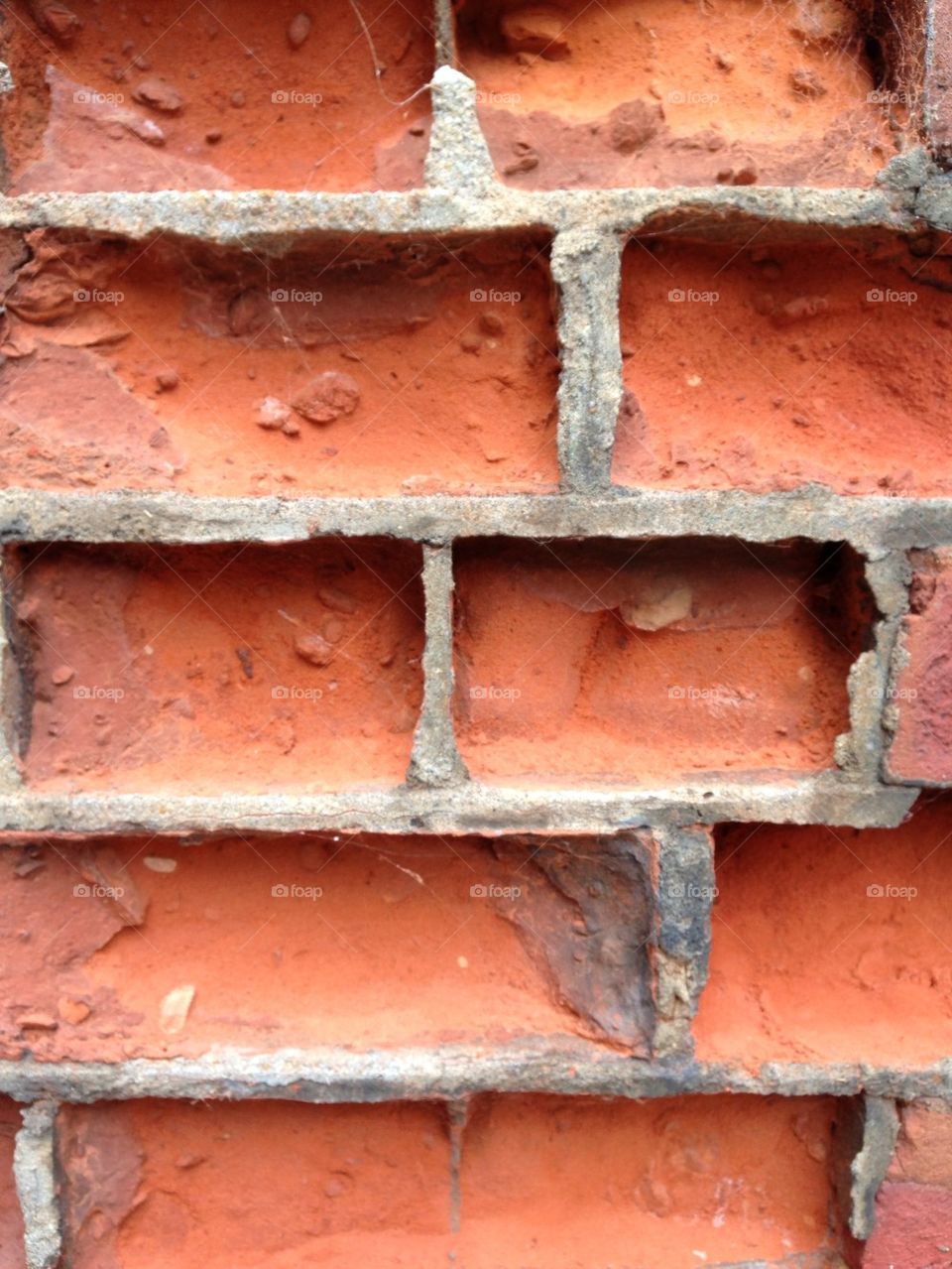 Worn Brick Wall
