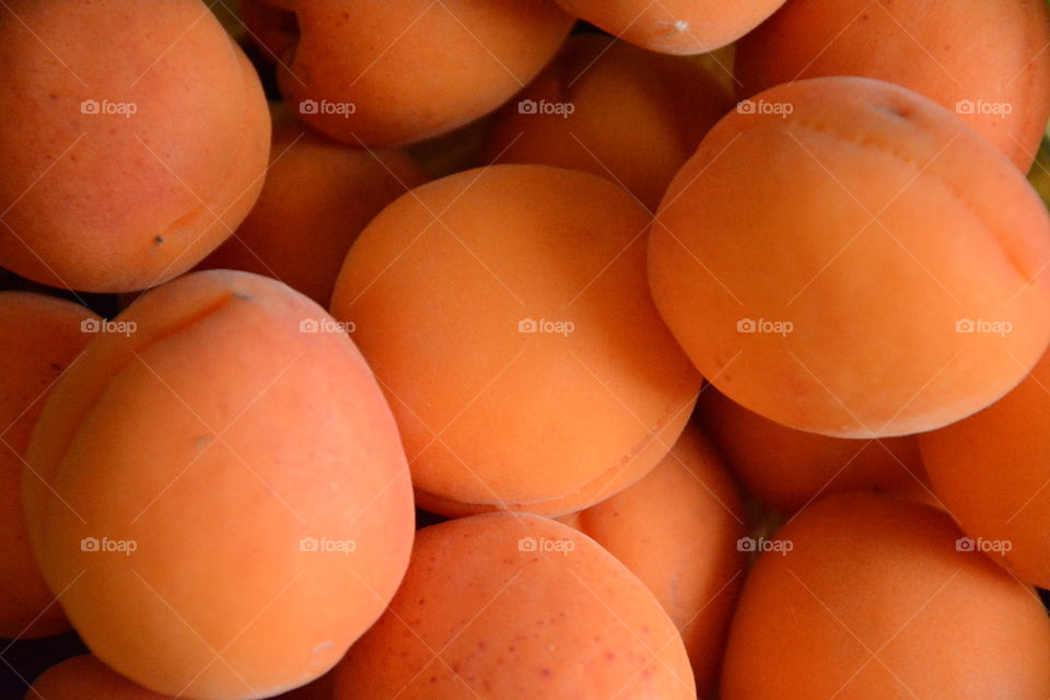 Full frame of a apricot