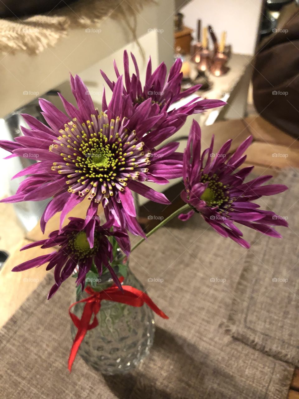 Flowers for table decoration