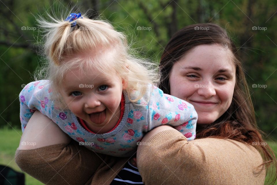 Mother and daughter time 