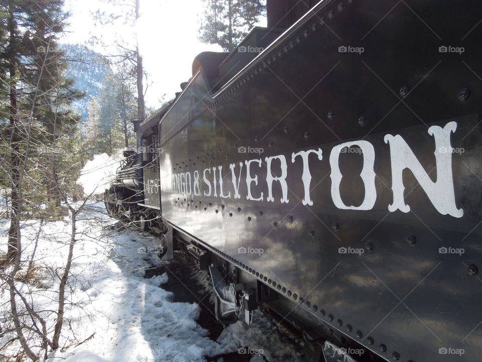 train mountains scenic colorado by oneeighteen