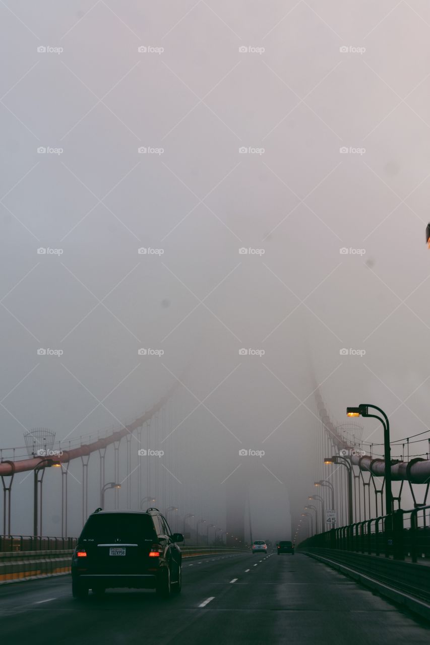 Marine Layer on the Golden Gate