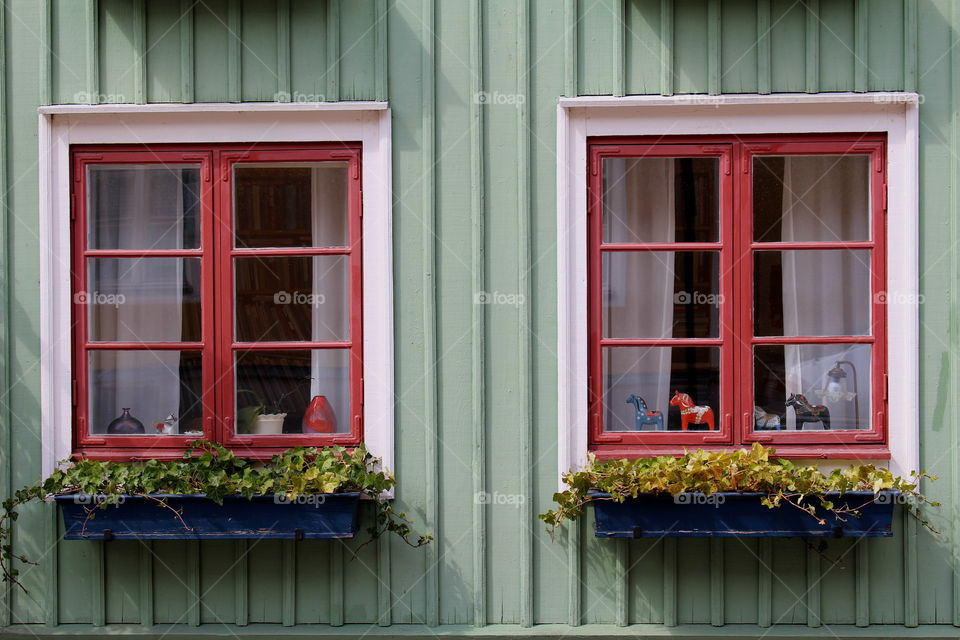 Windows in Kalmar. Windows in Kalmar