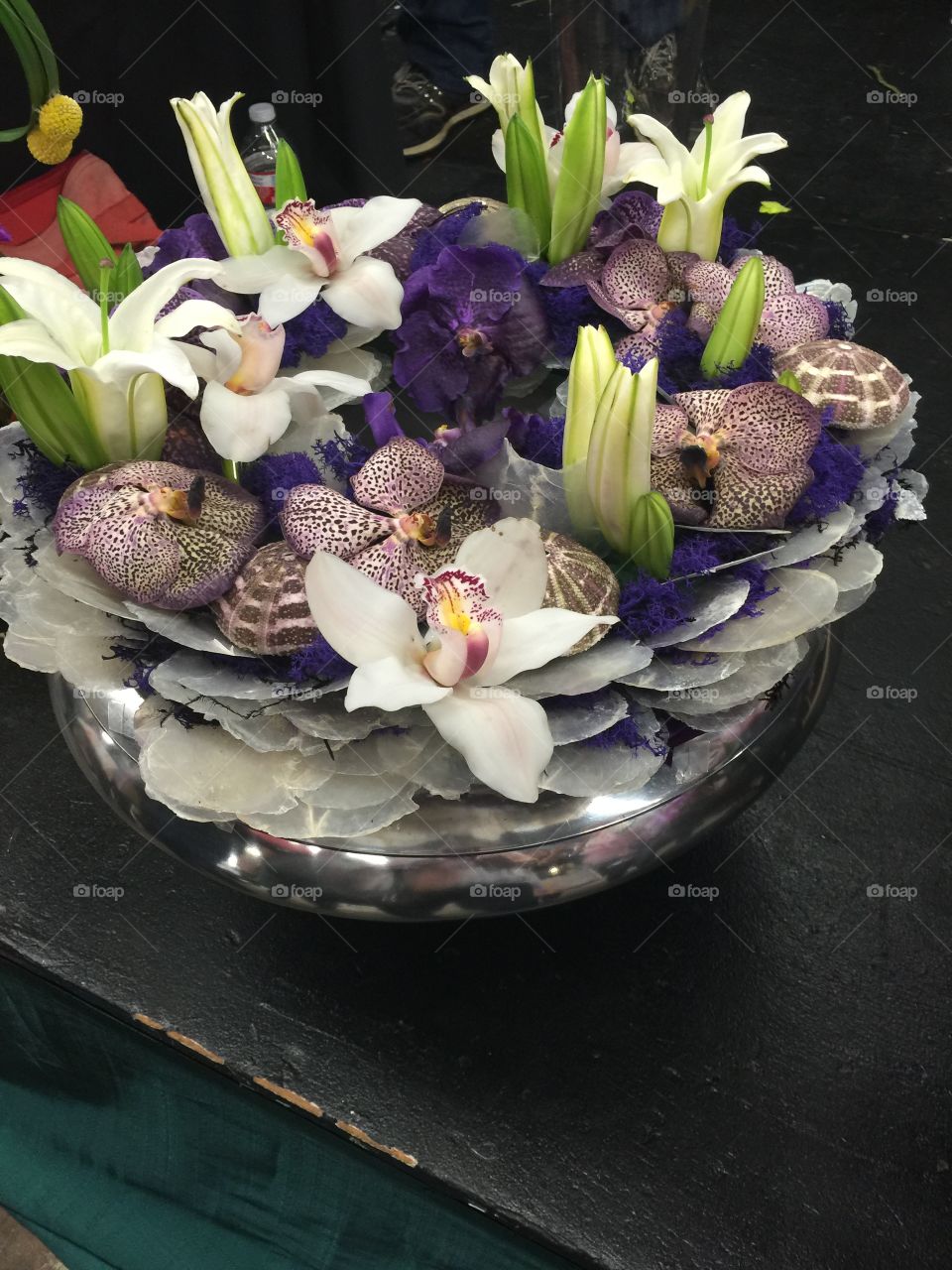 Orchids. Floral arrangement 