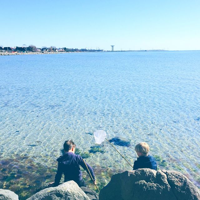 Landskrona . Fishing