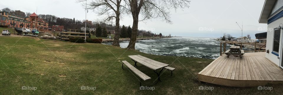 Lake Superior off Marquette, Michigan 