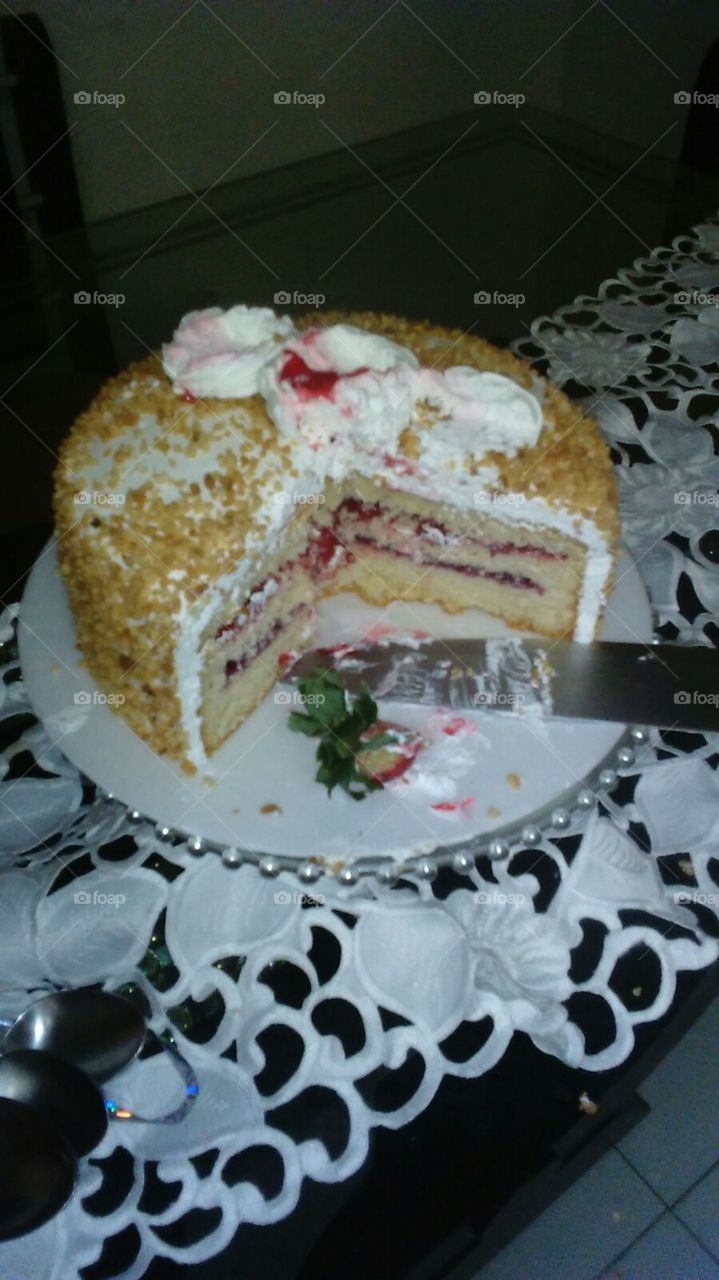 so delicious cake to share in family