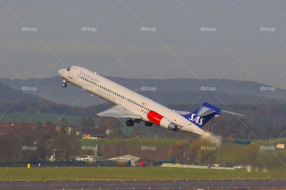 SAS AIRLINES DC-9 ZRH