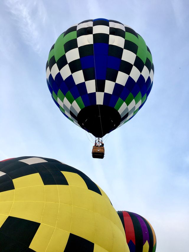 Green and Blue balloon