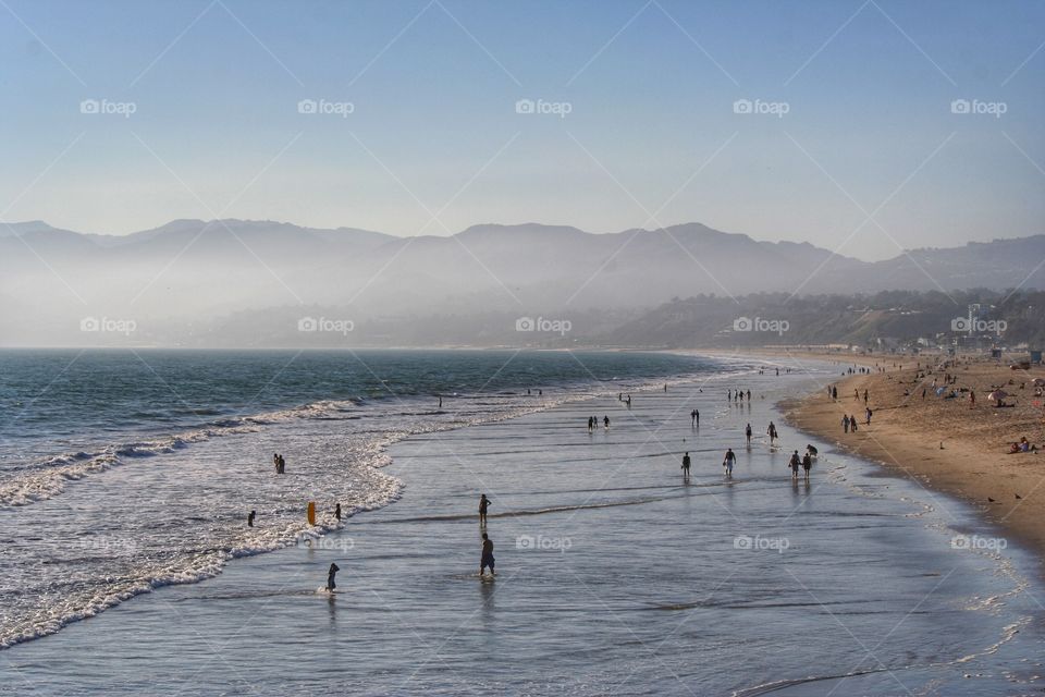 Santa Monica beach